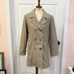 NWOT Esprit Classic Trench Coat, Weatherproof L